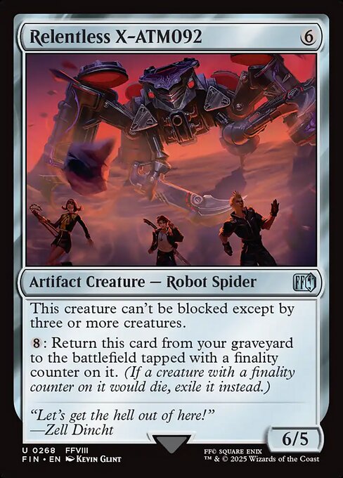 MTG Relentless X-ATM092 FIN 268 Regular Nonfoil
