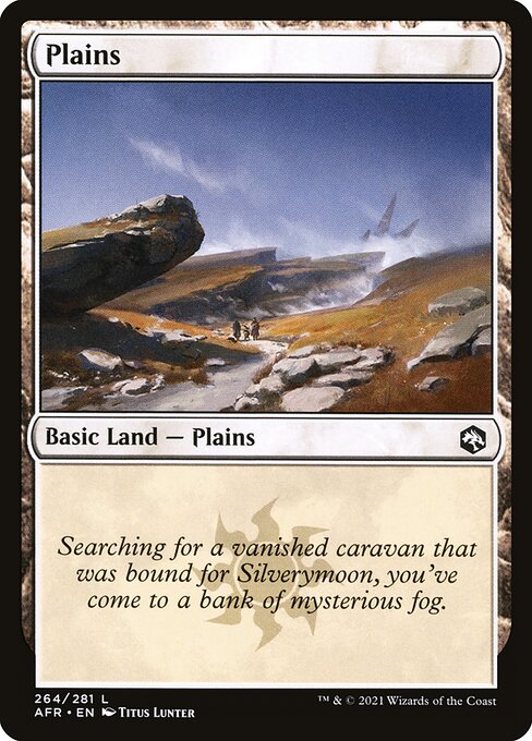 MTG Plains AFR 264 Regular Foil