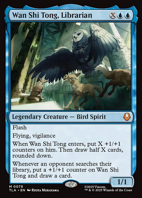 MTG Wan Shi Tong, Librarian TLA 078 Regular Foil