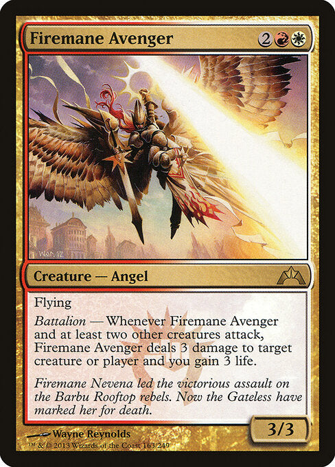 MTG Firemane Avenger GTC 163 Regular Nonfoil