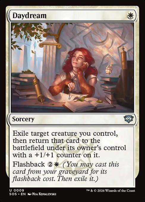 MTG Daydream SOS 009 Regular Nonfoil