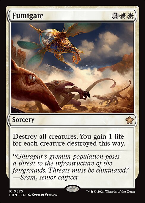 MTG Fumigate FDN 575 Starter Collection Nonfoil