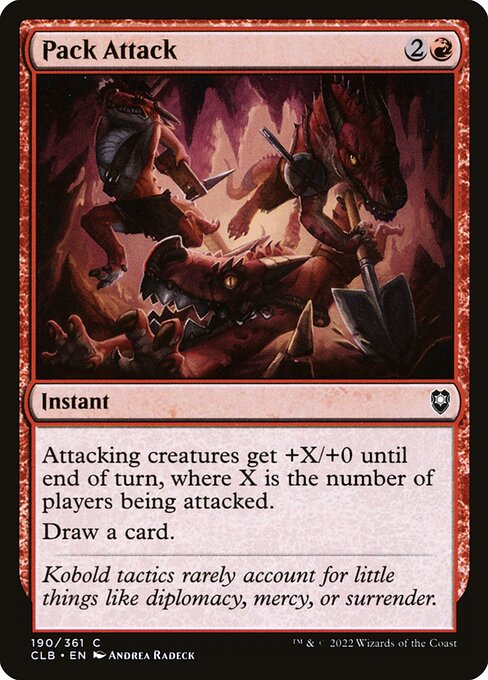 MTG Pack Attack CLB 190 Regular Nonfoil
