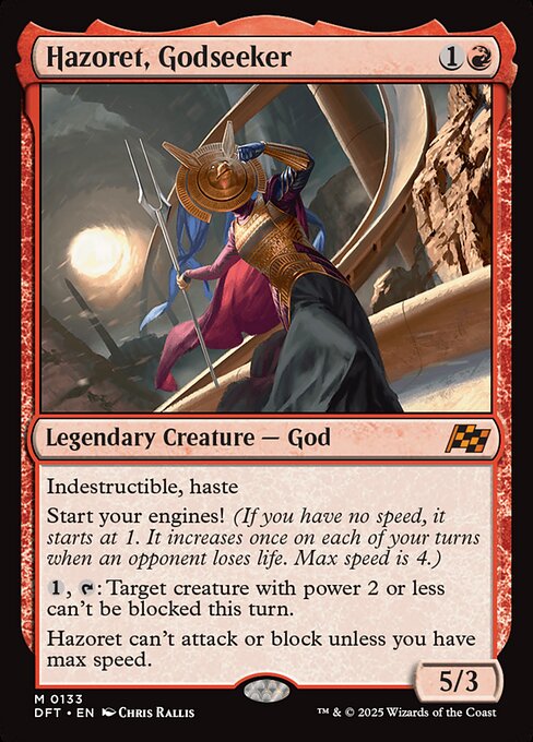 MTG Hazoret, Godseeker DFT 133 Regular Foil
