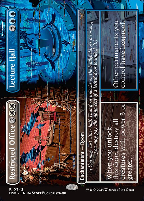 MTG Restricted Office // Lecture Hall DSK 342 Borderless Nonfoil