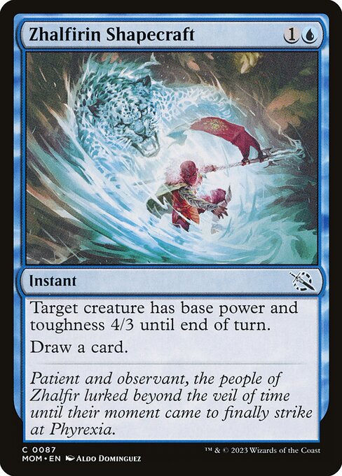 MTG Zhalfirin Shapecraft MOM 087 Regular Foil