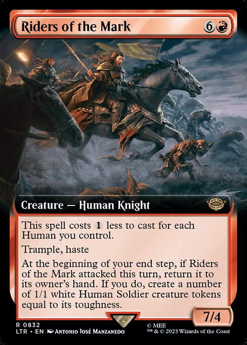 MTG Riders of the Mark LTR 832 Extended Art Jumpstart Volume 2 Nonfoil