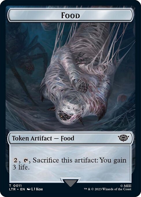 MTG Food Token LTR 011 Token Foil