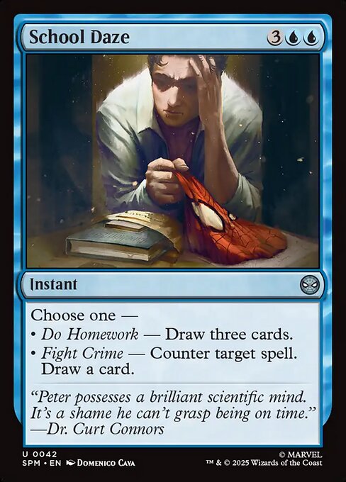 MTG School Daze SPM 042 Regular Foil