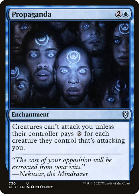 MTG Propaganda CLB 730 Commander Deck Nonfoil