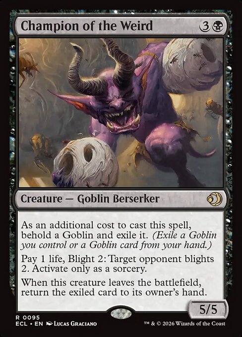 MTG Champion of the Weird ECL 095 Regular Nonfoil