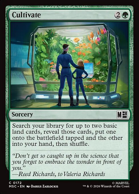 MTG Cultivate MSC 172 Regular Surge Foil