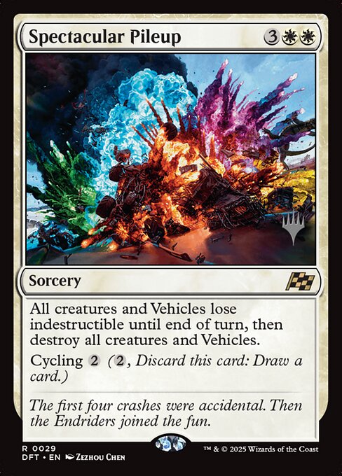 MTG Spectacular Pileup PDFT 029p Promo Pack Nonfoil