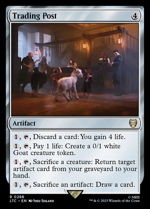 MTG Trading Post LTC 288 Alternate Art Nonfoil