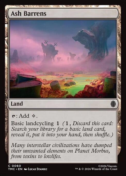 MTG Ash Barrens TMC 060 Regular Nonfoil