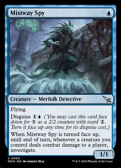 MTG Mistway Spy MKM 065 Regular Nonfoil