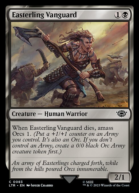 MTG Easterling Vanguard LTR 083 Regular Nonfoil