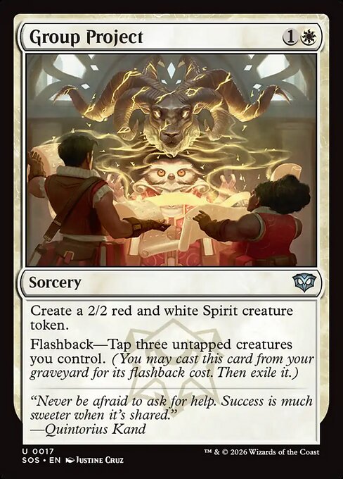 MTG Group Project SOS 017 Regular Nonfoil