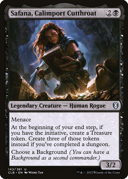 MTG Safana, Calimport Cutthroat CLB 143 Regular Foil