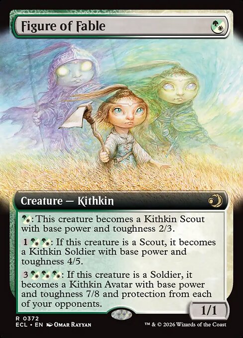 MTG Figure of Fable ECL 372 Extended Art Foil