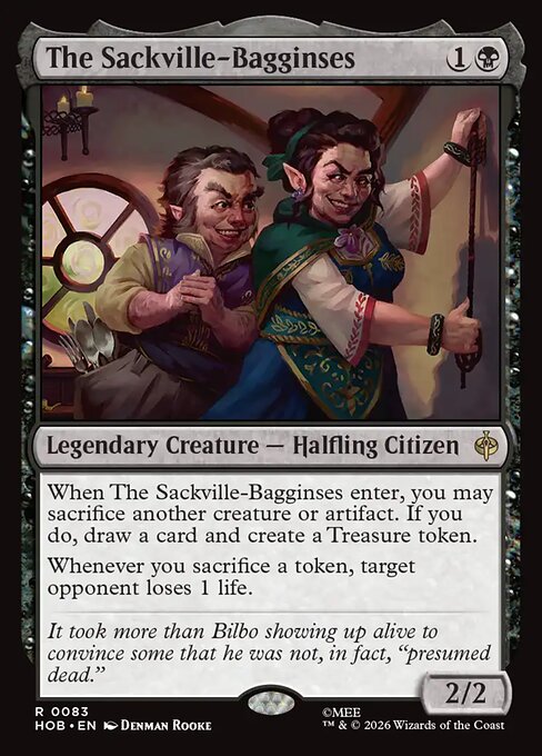 MTG The Sackville-Bagginses HOB 083 Regular Foil