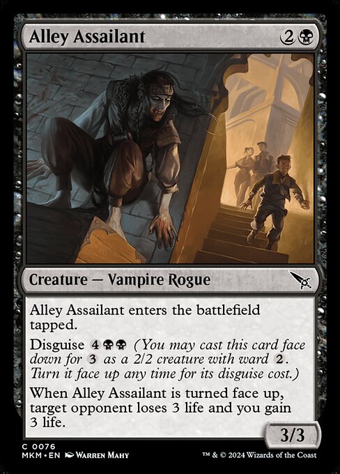 MTG Alley Assailant MKM 076 Regular Nonfoil