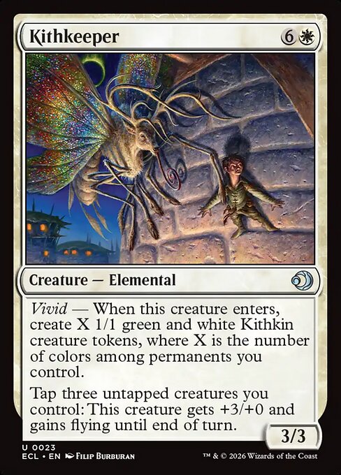 MTG Kithkeeper ECL 023 Regular Foil