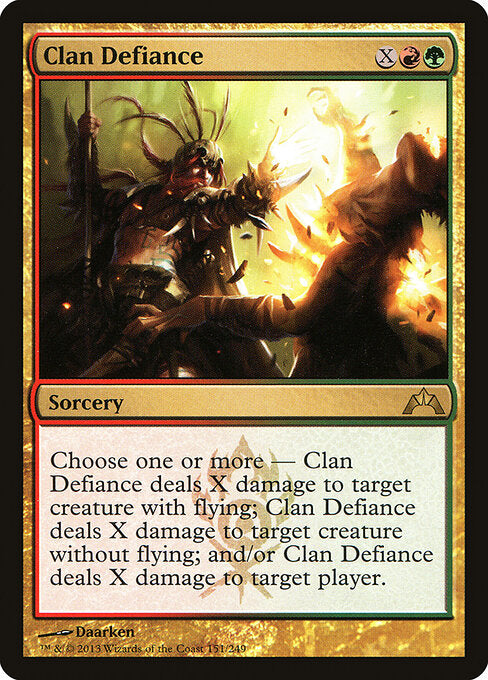 MTG Clan Defiance GTC 151 Regular Nonfoil