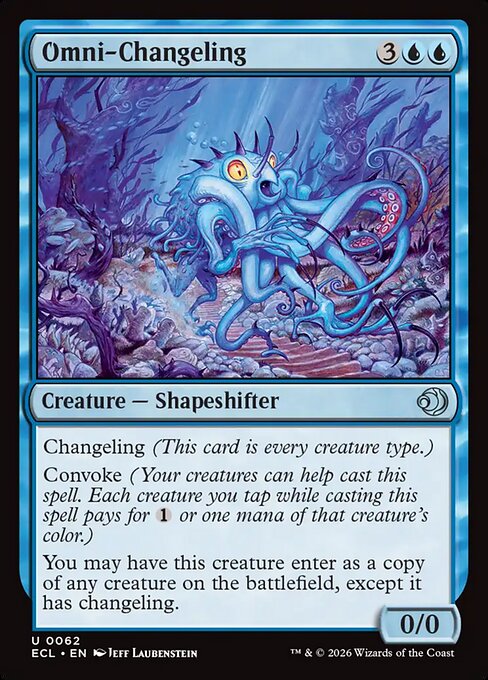 MTG Omni-Changeling ECL 062 Regular Foil