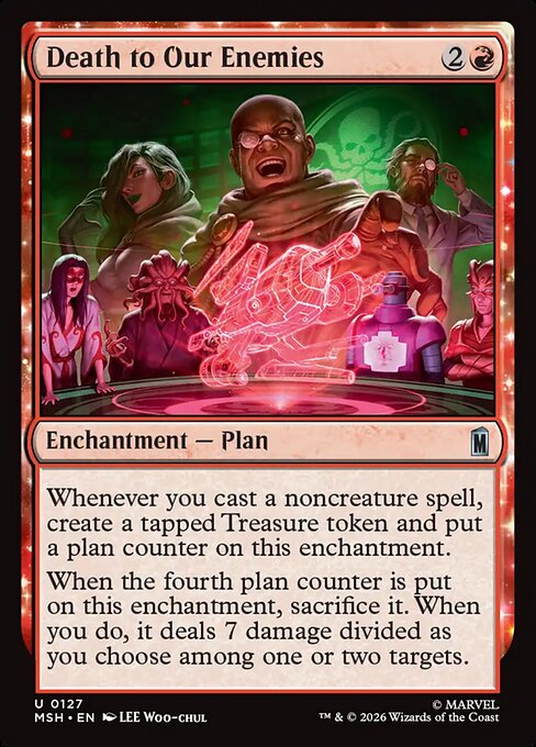 MTG Death to Our Enemies MSH 127 Regular Foil