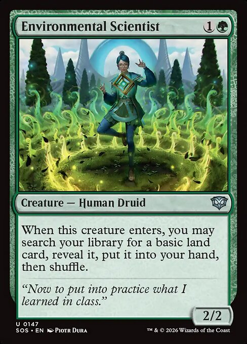 MTG Environmental Scientist SOS 147 Regular Foil