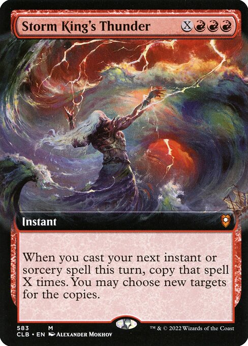 MTG Storm King's Thunder CLB 583 Extended Art Nonfoil