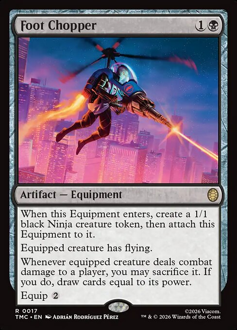 MTG Foot Chopper TMC 017 Regular Surge Foil