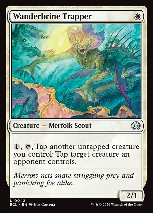 MTG Wanderbrine Trapper ECL 042 Regular Foil