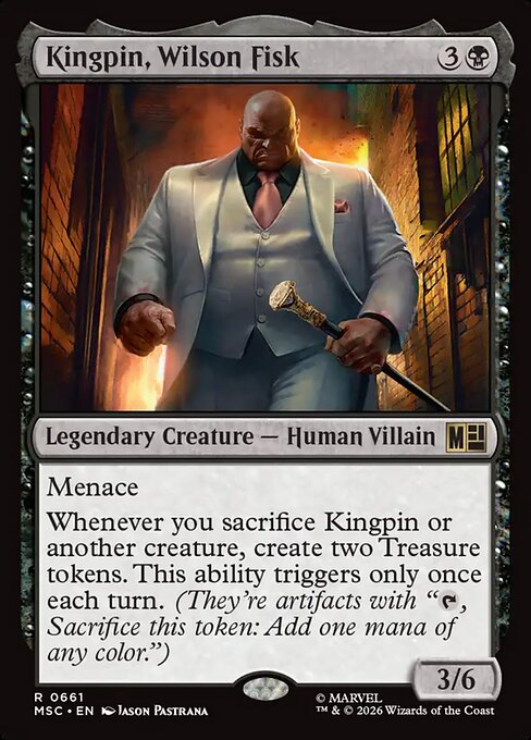 MTG Kingpin, Wilson Fisk MSC 661 Regular Foil