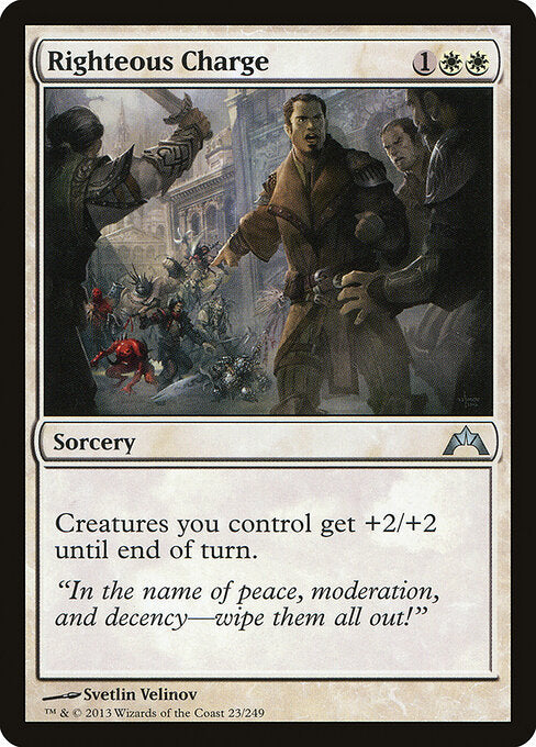 MTG Righteous Charge GTC 023 Regular Nonfoil