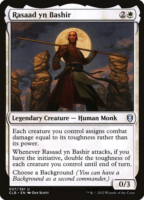 MTG Rasaad yn Bashir CLB 037 Regular Nonfoil
