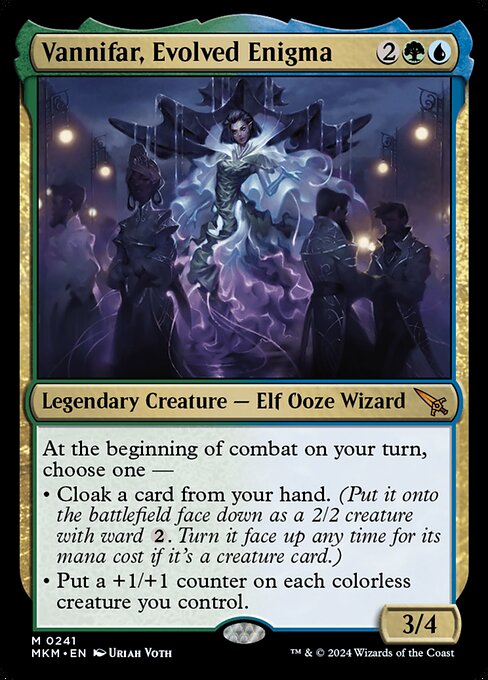 MTG Vannifar, Evolved Enigma MKM 241 Regular Nonfoil