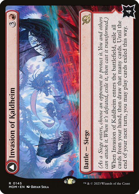 MTG Invasion of Kaldheim // Pyre of the World Tree MOM 145 Regular Foil
