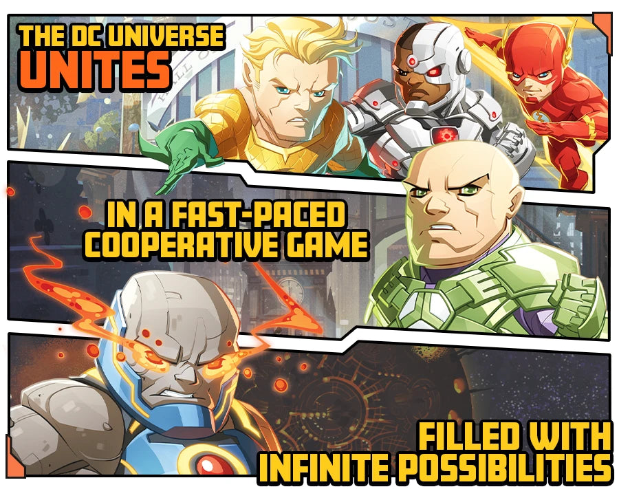 DC Super Heroes United – Retail Pledge: All-In PRE-ORDER Late 2025