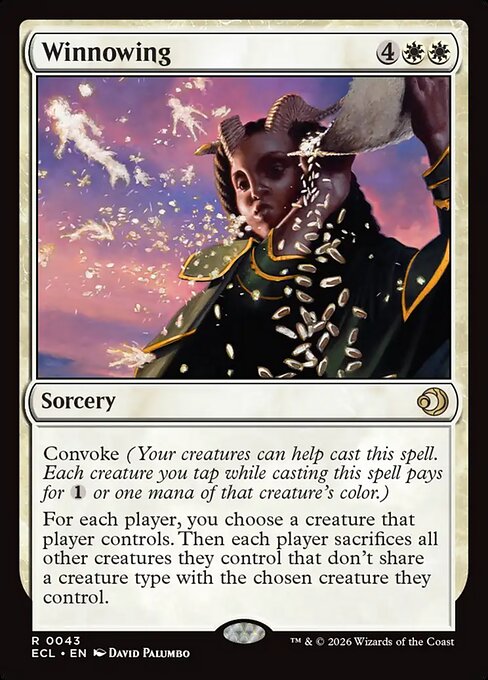 MTG Winnowing ECL 043 Regular Nonfoil