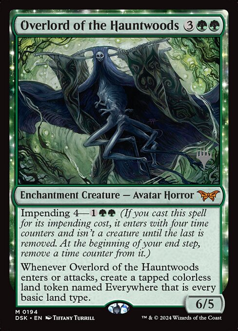 MTG Overlord of the Hauntwoods PDSK 194p Promo Pack Nonfoil