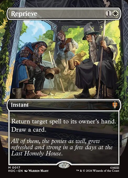 MTG Reprieve HOC 017 Regular Foil