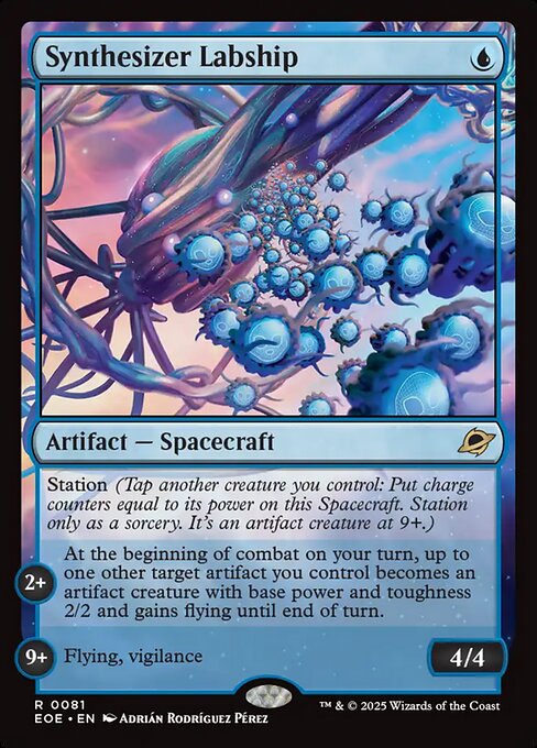 MTG Synthesizer Labship EOE 081 Regular Foil