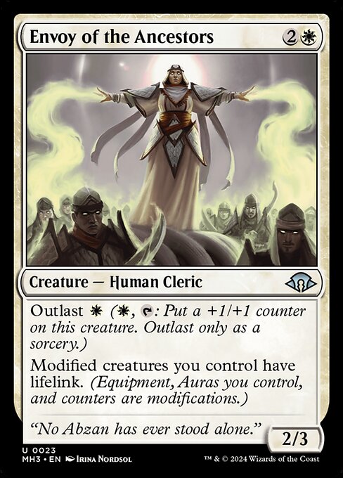 MTG Envoy of the Ancestors MH3 023 Regular Nonfoil