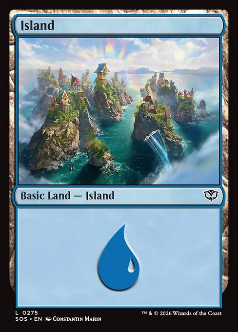MTG Island SOS 275 Regular Nonfoil