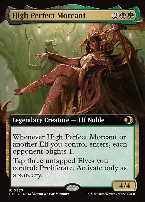 MTG High Perfect Morcant ECL 373 Extended Art Nonfoil