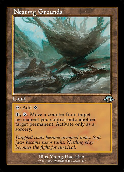 MTG Nesting Grounds MH3 437 Retro Frame Foil