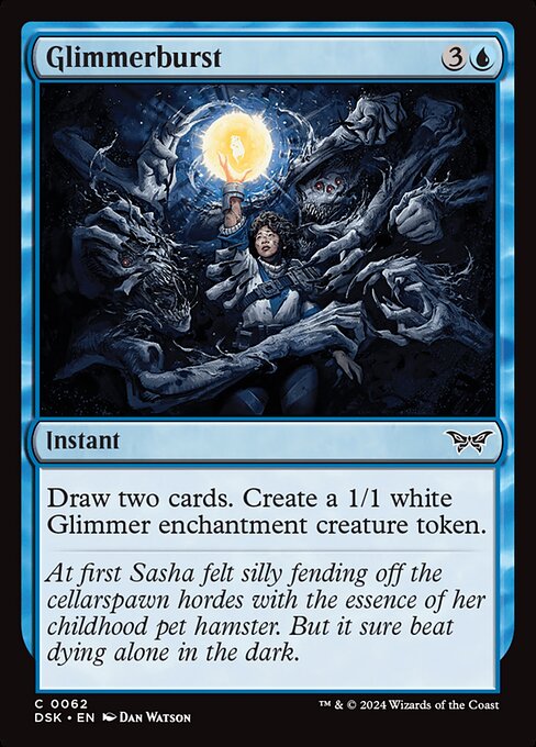 MTG Glimmerburst DSK 062 Regular Nonfoil
