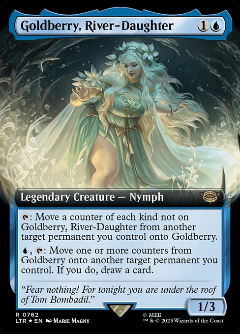 MTG Goldberry, River-Daughter LTR 762 Extended Art Surge Foil